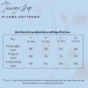 Bộ pijama nữ Juvigo HCOM3.306 áo phông dài tay in mèo, đính nơ, quần dài chấm bi viền ren gấu - giá 229k 9