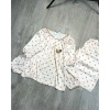 Bộ pijama tay dài lụa Latin siêu xinh Kitty, freesize 40-60kg, giá chỉ 119.999đ 6