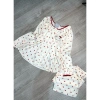 Bộ pijama tay dài lụa Latin siêu xinh Kitty, freesize 40-60kg, giá chỉ 119.999đ 9