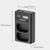 Bộ Pin LP-E6 2.000mAh + Sạc Beston cho Canon EOS 60D 70D 80D 90D 5D Mark IV - Giá 254k 6