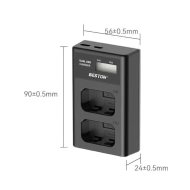 Bộ pin NP-FW50 2.000mAh kèm sạc Beston cho Sony A6.100, A6.300, A6.500 – Giá ưu đãi 280.000 VND 2