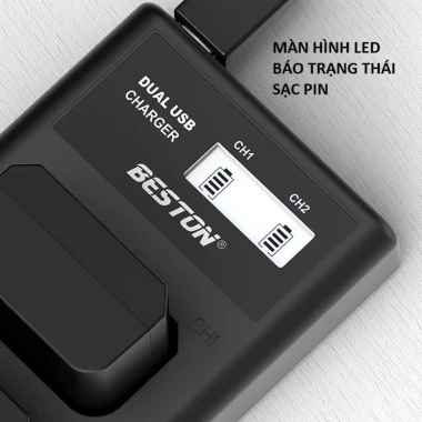 Bộ pin NP-FW50 2.000mAh kèm sạc Beston cho Sony A6.100, A6.300, A6.500 – Giá ưu đãi 280.000 VND 4