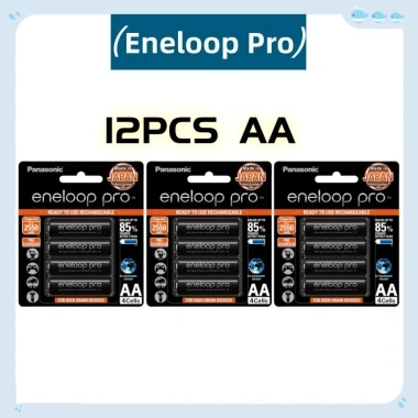 Bộ Pin sạc lại Eneloop Pro 1.2V AA 2.550mAh & AAA 950mAh Panasonic NiMH 14
