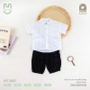 Bộ Polo Cộc Tay Bé Trai Uala Rogo 11-25kg - Họa Tiết Xinh Xắn, Giá 155.000đ