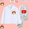 Bộ Polo Dài Tay Hình Em Bé cho Bé Trai - CIUCIU KID Thun Cotton Mềm Mại 207.000đ 2