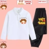 Bộ Polo Dài Tay Hình Em Bé cho Bé Trai - CIUCIU KID Thun Cotton Mềm Mại 207.000đ 3