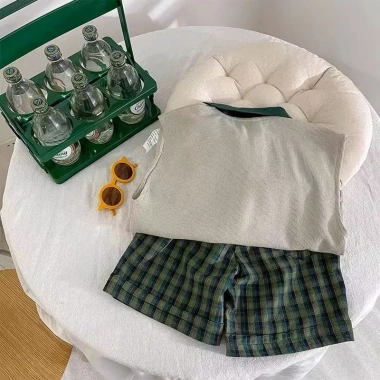 Bộ Polo không tay mùa hè cho bé trai - Áo vest & quần short Hàn Quốc, 2 bộ thời trang 173.808₫ 3 Bộ Polo không tay mùa hè cho bé trai - Áo vest & quần short Hàn Quốc, 2 bộ thời trang 173.808₫ 3