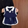 Bộ Polo Không Tay Trẻ Em Thể Thao Ngoài Trời, 2 Mẫu Ngắn, Giá Ưu Đãi 117.691 VND 4
