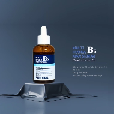 Bộ Prettyskin B5 5 món: Nước tẩy trang, sữa rửa mặt, toner, serum, kem - Phục hồi da nhạy cảm, chỉ 245.000₫ 6 Bộ Prettyskin B5 5 món: Nước tẩy trang, sữa rửa mặt, toner, serum, kem - Phục hồi da nhạy cảm, chỉ 245.000₫ 6