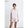 Bộ Pyjama Lụa Mustoto MB33 Quần Ngắn Tay Cao Cấp, Mềm Mát Sang Trọng, Giá 399.000đ 4