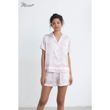 Bộ Pyjama Lụa Mustoto MB33 Quần Ngắn Tay Cao Cấp, Mềm Mát Sang Trọng, Giá 399.000đ 4 Bộ Pyjama Lụa Mustoto MB33 Quần Ngắn Tay Cao Cấp, Mềm Mát Sang Trọng, Giá 399.000đ 4