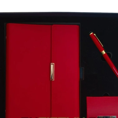 Bộ quà 3 món sổ da PU + bút ký cao cấp, hộp danh thiếp da khắc logo, giá 400.000₫ 5 Bộ quà 3 món sổ da PU + bút ký cao cấp, hộp danh thiếp da khắc logo, giá 400.000₫ 5