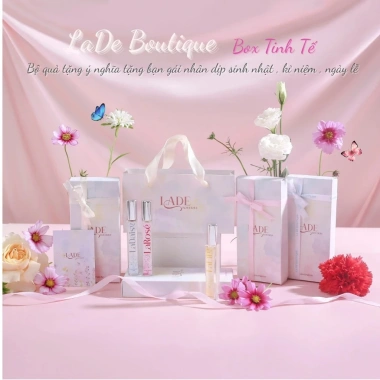 Bộ Quà Tặng 08/03 Bạn Gái - Hương Nước Hoa BOX TINH TẾ, Combo Túi Xách & Hộp, Giá 249k