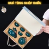 Bộ Quà Tặng Ấm Chén Men Ngọc Thuỷ Cao Cấp + 4 Chén Sang Trọng Quà Sếp Giá 244k 6