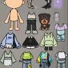 Bộ quà tặng Avatar World kèm nhân vật và quần áo dày dép, giá chỉ 5.126đ, tặng kèm không bán riêng 2