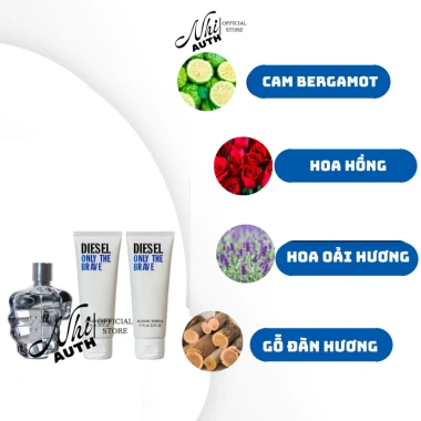 Bộ quà tặng Diesel Only The Brave 125ml + 2x Gel tắm 75ml - Chính hãng, giá chỉ 1,15tr 3 Bộ quà tặng Diesel Only The Brave 125ml + 2x Gel tắm 75ml - Chính hãng, giá chỉ 1,15tr 3