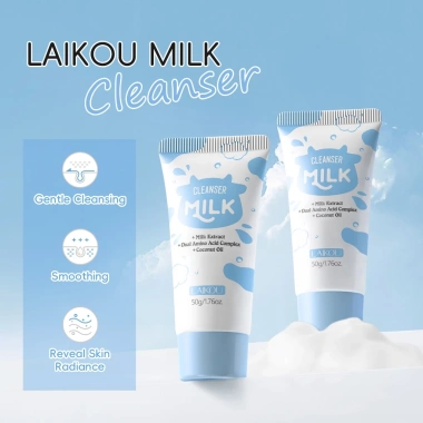 Bộ Quà Tặng LAIKOU Chăm Sóc Da – Dưỡng Ẩm Serum Mắt Kem + Sữa Rửa Mặt – Kẹp Vịt Dễ Thương – Giá 262.900₫ 2