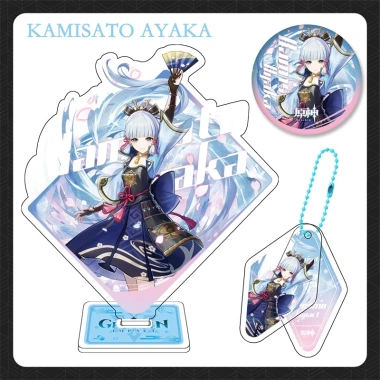 Bộ quà tặng Mica Acrylic Standee Genshin Impact - Xiao, Raiden, Yae, Kazuha, Ganyu, Hu Tao... Giá ưu đãi 110.000 VND