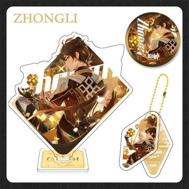 Bộ quà tặng Mica Acrylic Standee Genshin Impact - Xiao, Raiden, Yae, Kazuha, Ganyu, Hu Tao... Giá ưu đãi 110.000 VND