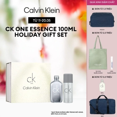 Bộ quà tặng Nước hoa Calvin Klein CK One Essence 100ml Nam Nữ Gift Set - Giá ưu đãi 2.929.000₫
