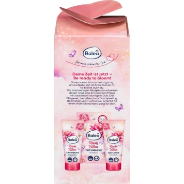 Bộ quà tặng Ready to Bloom Balea 3 món: Dưỡng thể, Sữa tắm tẩy da chết, Mặt nạ giấy – 269k 2