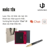 Bộ Quà Tặng Sổ Bìa Còng Trơn - Bút Ký Leon Dio Matte Hill Giá Ưu Đãi 795k 2