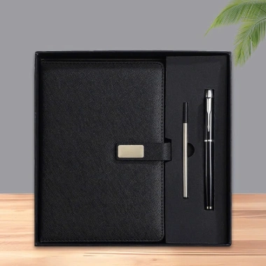 Bộ quà tặng sổ bút khắc theo yêu cầu S03 kèm túi doanh nghiệp ưu đãi 185k cho văn phòng thầy cô khách hàng
