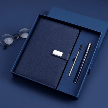 Bộ quà tặng sổ bút khắc theo yêu cầu S03 kèm túi doanh nghiệp ưu đãi 185k cho văn phòng thầy cô khách hàng