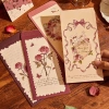 Bộ quà tặng sổ tay vintage thỏ và hoa hồng Ardeles Rose Manor giảm giá 210k 4