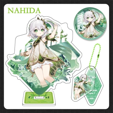Bộ quà tặng Standee Mica Acrylic Genshin Impact 20 mẫu Hutao Thảo Thần Zhongli Ganyu Ayaka Lôi Thần Yae - Giá chỉ 95.000 VND 3