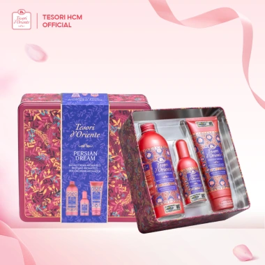 Bộ quà tặng Tesori d’Orientte 3 món: Sữa tắm 500ml & 250ml + Nước hoa 100ml, túi Italy - 799.000₫
