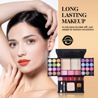 Bộ Quà Tặng Trang Điểm Chuyên Nghiệp Pallet 24 Màu Phấn Mắt + 3 Blush + 6 Son Bột + 3 Cọ Xốp - Giá Ưu Đãi 185.900 VND 5 Bộ Quà Tặng Trang Điểm Chuyên Nghiệp Pallet 24 Màu Phấn Mắt + 3 Blush + 6 Son Bột + 3 Cọ Xốp - Giá Ưu Đãi 185.900 VND 5