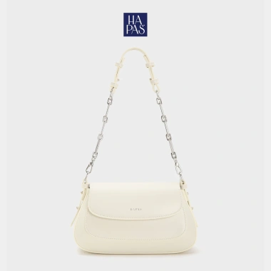Bộ Quà Tặng Túi Xách Nữ Đeo Vai Chain Handle HAPAS Hobo Nắp Gập Size 23 - Giá ưu đãi 1,028,850₫