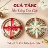 Bộ Quà Tết 3 Khay Tròn Khảm Trai Viền Mây Cao Cấp - Đồ Đa Năng, Quà Thủ Công Sang Trọng 337k