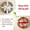 Bộ Quà Tết 3 Khay Tròn Khảm Trai Viền Mây Cao Cấp - Đồ Đa Năng, Quà Thủ Công Sang Trọng 337k 5