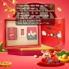 Bộ quà tết cao cấp Kingdom Herb: Saffron, Đông trùng hạ thảo, Sâm, Mật ong thượng hạng - Giá chỉ 665.000 VND