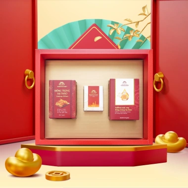 Bộ quà tết cao cấp Kingdom Herb: Saffron, Đông trùng hạ thảo, Sâm, Mật ong thượng hạng - Giá chỉ 665.000 VND 6 Bộ quà tết cao cấp Kingdom Herb: Saffron, Đông trùng hạ thảo, Sâm, Mật ong thượng hạng - Giá chỉ 665.000 VND 6