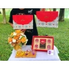 Bộ quà Tết Nhụy hoa nghệ tây Saffron Việt Nam 1 Đông Trung Hạ Thảo + 2 Trà hoa cao cấp + 1 Mứt giá 565.000₫ 2