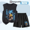 Bộ quần áo ba lỗ BabyloveGO Dragon Ball bé trai 1-10 tuổi, mùa hè thoáng mát, thấm mồ hôi - 179.000 VND