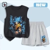 Bộ quần áo ba lỗ BabyloveGO Dragon Ball bé trai 1-10 tuổi, mùa hè thoáng mát, thấm mồ hôi - 179.000 VND 3