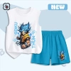 Bộ quần áo ba lỗ BabyloveGO Dragon Ball bé trai 1-10 tuổi, mùa hè thoáng mát, thấm mồ hôi - 179.000 VND 5