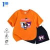 Bộ quần áo bé gái Kuromi - áo thun cotton thấm mồ hôi, set mặc nhà đa màu, giảm còn 169k 4