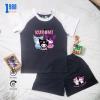 Bộ quần áo bé gái Kuromi - áo thun cotton thấm mồ hôi, set mặc nhà đa màu, giảm còn 169k 8