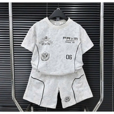Bộ quần áo bé trai Hàn Quốc FAYM - Set đi chơi, mặc ở nhà, co giãn 4 chiều, size 14-50kg, 168k 4