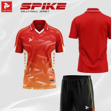 Bộ Quần Áo Bóng Chuyền JustPlay Spike Nam Nữ – Vải Thoáng Mát, Thoải Mái, Đẹp, Giá 159k