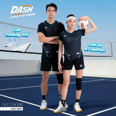 Bộ Quần Áo Bóng Chuyền Riki Dash Vải Nhẹ Bền Thoáng Khí Thấm Hút Mồ Hôi 180k