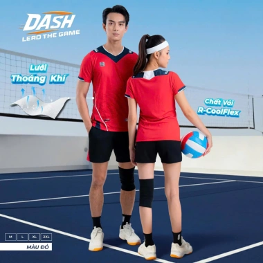 Bộ Quần Áo Bóng Chuyền Riki Dash Vải Nhẹ Bền Thoáng Khí Thấm Hút Mồ Hôi 180k