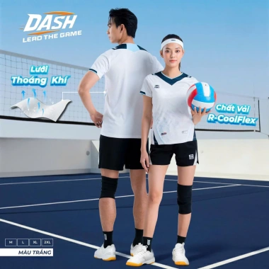 Bộ Quần Áo Bóng Chuyền Riki Dash Vải Nhẹ Bền Thoáng Khí Thấm Hút Mồ Hôi 180k