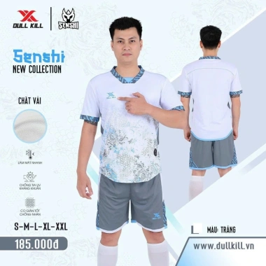 Bộ Quần Áo Bóng Đá Dullkill Senshi - Đồ Đá Banh Samurai Năng Động, Cá Tính, 180k