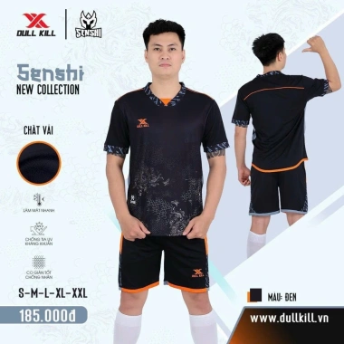 Bộ Quần Áo Bóng Đá Dullkill Senshi - Đồ Đá Banh Samurai Năng Động, Cá Tính, 180k